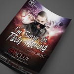 DJ Eric Dlux, Las Vegas, at AJA Channelside Print Design by Ryan Orion Agency