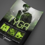 Rapper/Performer Tyga at Jackson's Print Design by Ryan Orion Agency