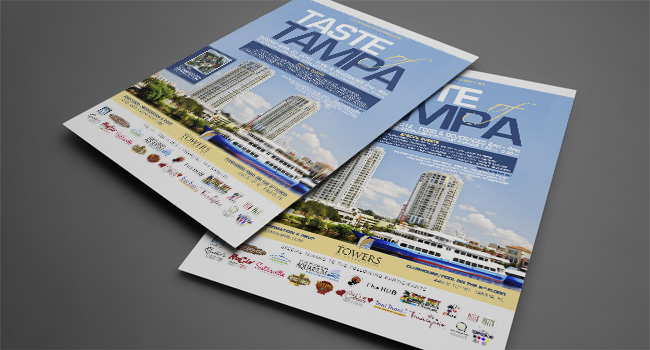 Towers of Channelside Print Advertisement by Ryan Orion Agency