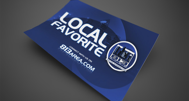 813area.com Local Favorite Sticker by Ryan Orion Agency