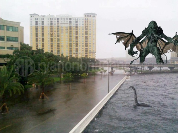 Cthulhu on Bayshore Blvd. Tampa, FL - Credit: Jeremy Jer-El Darko